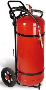 China 70KG Firefighter Rescue Equipment ABC POWDER Trolley Extinguisher Fire Extinguisher on sale