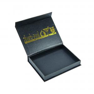  Custom Book Shaped phone case box packaging With Gold Stamping Manufactures