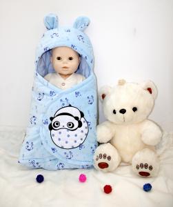 China OEM ODM Childrens Cotton Junior Sleeping Bag Attached Hood on sale