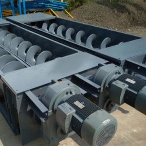 Buy cheap Municipal Sewage Double Screw Conveyor , 400mm Dewatering Screw Conveyor from wholesalers
