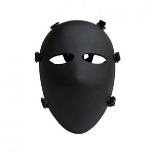 China Military NIJ Level IIIA Bulletproof Equipment Ballistic Face Mask Visor on sale