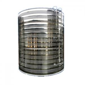  0.3Mpa Insulated Water Tank , Industrial Stainless Water Storage Tank Manufactures