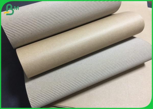 Recyclable Single Face Corrugated Board Wave E With Roll Packing 