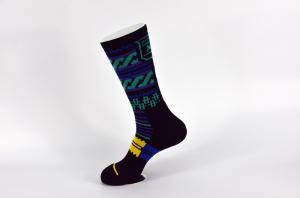  Anti - Bacterial / Anti - Slip Athletic Basketball Socks With Different Colors Manufactures
