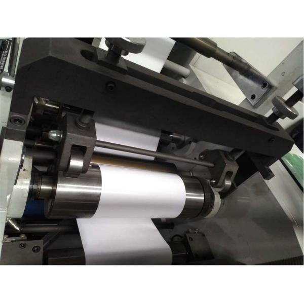 SR-320-4 Automatic Roll-On Roll-Off 4-Color Flexo Lamination Die Cutting Slitting Machine Gear Core Component for Paper Stack