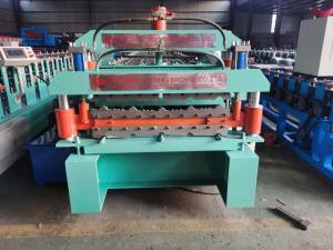 China Steel Roof Tile 1000mm Double Deck Roll Forming Machine on sale