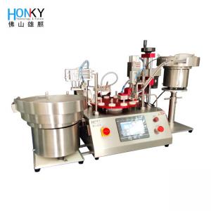 China Virus Storage Solution Tube Filling Capping Machine Desktop Full Automatic on sale