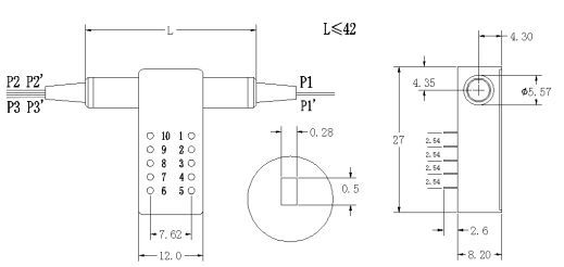 Duplex 1x2 Opto-Mechanical Switches