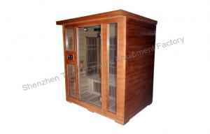  Hemlock Far Infrared Sauna Cabin , 2 Person Infra-Red Heat Infrared Sauna Room Manufactures