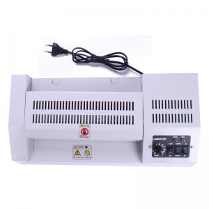 China Large Rubber A4 Desktop Laminating Machine for Paper Protection and Durable Metal Design on sale