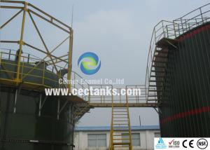 China 50 Cbm To 25,000 Cbm Waste Water Storage Tanks With Strong Anti-Acid Anti-Alkli on sale