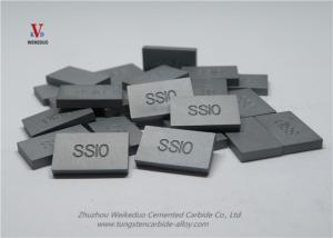 China Abrasion Resistance Tungsten Carbide Cutting Tips , Carbide Tool Inserts on sale