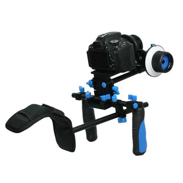 Professional Shoulder Support Rig for DSLR and Camcorder