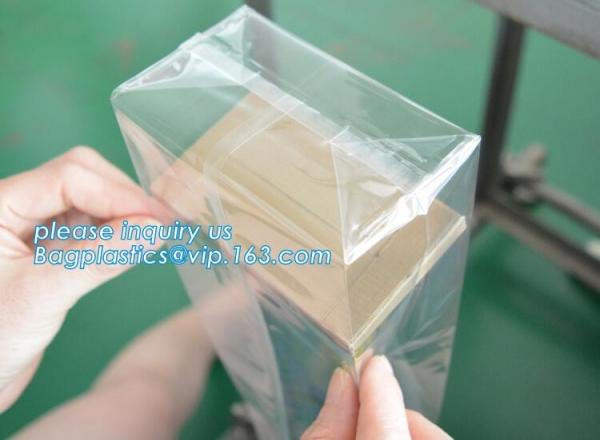 Cellophane Block Stand Up Pouch Square Bottom Biodegradable Self Adhesive