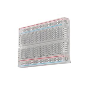 Electronic 400 Point Breadboard Solderless Transparent