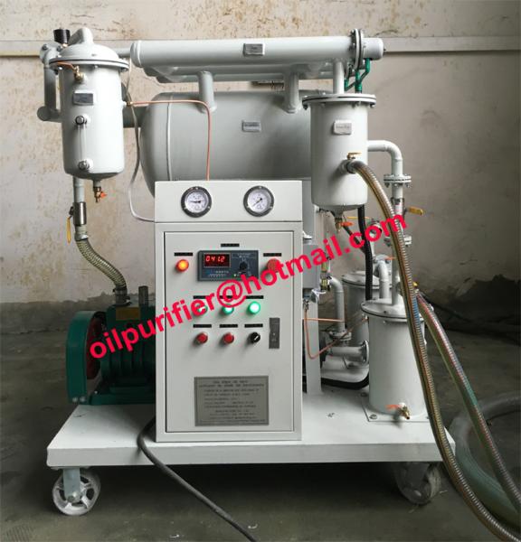 Quality Single Stage Vacuum Transformer Oil Purifying Machine,Switch Oil Purifier Unit,Cable Oil Degasfication,dewatering,clean for sale