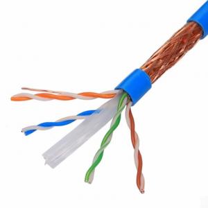  Network Cat6 Cable 1000ft SFTP Bare Copper 23 Awg Ethernet Cable Manufactures
