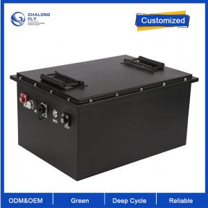 China OEM ODM LiFePO4 lithium battery Metal Shell Industrial Lithium Battery 14S 60V 50AH EV Customized lithium battery packs on sale