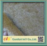 Brown / Grey Sofa Suede Fastcolours Artificial Fur Fabric with 70% Acrylic , 30%