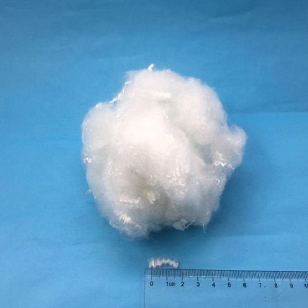 Padding Stuffing Micro Denier Polyester Fibre Down Like Polyester Fiber High Resilience