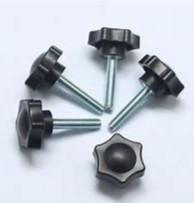  Thumb Plastic Knob Screws For Desk Feet M5 Steel Galvanized Adjustable Fastener Manufactures