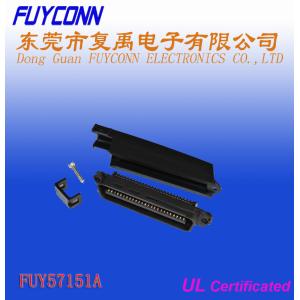 Buy cheap Centronic 90 Degree 50 Pin RJ21 Male Champ IDC TYCO connector with Plastic Cover from wholesalers