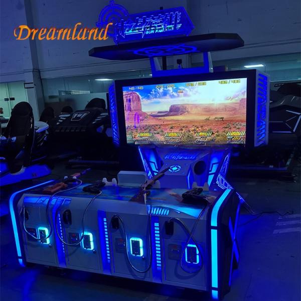 4 Players 65lcd Simulator Shooting Game Machine Exclusive Version Coin Operated