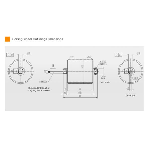 Φ67 Rubber-Coated Direct Drive Logistics Sort Roller For E-Commerce, Express Logistics, Automated Production