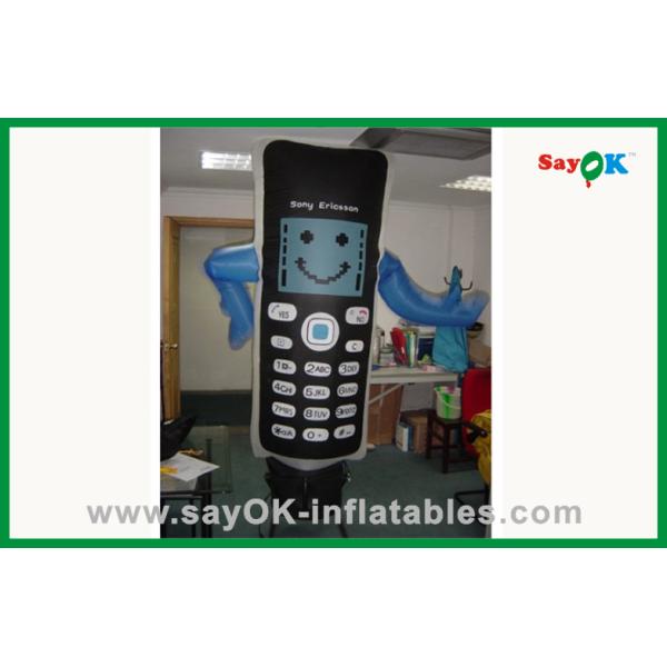 Inflatable Cell Phone Outdoor Inflatable Cartoon Characters For Advertising