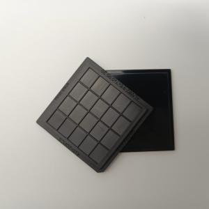  Customizable Black Colourful ESD Waffle Pack Chip Trays For IC RF VR Chips Manufactures