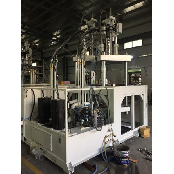 240ton Double Color / Material Injection Molding Machine Vertical For Handle