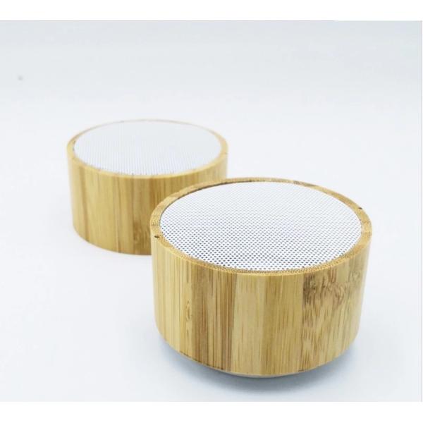 Bamboo Bluetooth Speaker With Super Bass Portable Mini Speaker Gift Speaker with FM