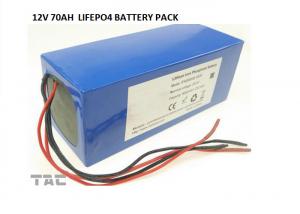 China 12V Lifepo4 IFR26650 70AH Long Life For Solar Power and Battery Storage on sale