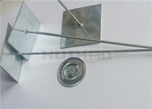  200mm Galvanized Steel Self Stick Insulation Hangers For Hvac Ductwork Manufactures