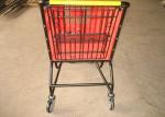 Eco - Friendly Rolling Plastic Shopping Basket Cart 100L 120L 160L 180L