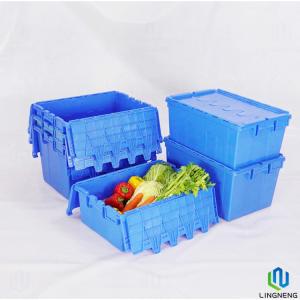 Nestable Stackable Heavy Duty Reusable Plastic Shipping Totes Containers With