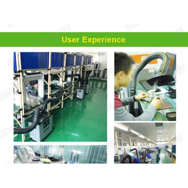 Digital One Tube Fume Extraction Equipment 4 Wheels Mobile Type