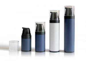  Cream 50ml Airless Pump Bottles / Airless Serum Bottle With Lotion Dispenser Pump Manufactures