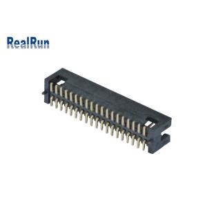 PA6T 1.27mm Pitch SMT Box Header Double Row Right Angle 2*19 Pin UL94V-0