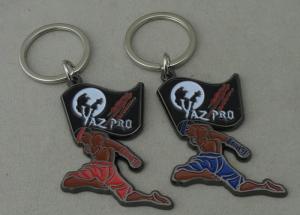China Die Casting Promotional Key Ring ,  Soft Enamel And Zinc Alloy Keychains on sale