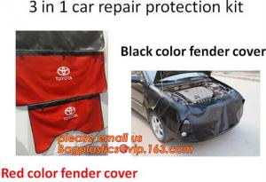 China Car Fender Covers Protect Paintwork Magnetic Wing Bonnet Paint Auto Repair， Wholesale New Design Car Magnetic Fender Cov on sale