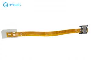  GSM CDMA Standard UIM SIM Card Kit Male To Female Extension Soft Flat FPC Cable Manufactures