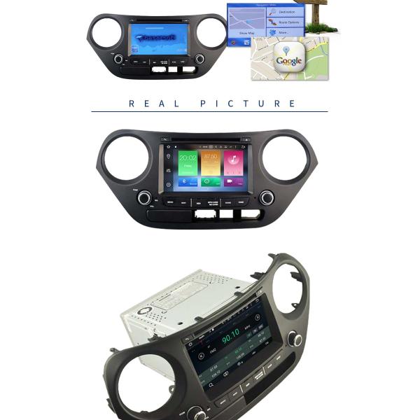 Mirror Link SWC Hyundai Elantra Dvd Player , Built - In GPS Hyundai Portable Dvd Player