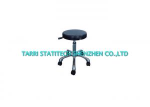  Adjustable Cleanroom Chairs ESD Stool PU Foam Round Cushion 440mm - 600mm Manufactures
