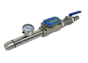  IEC 60529 IPX6 Hose Nozzle With Digital Flow Meter Ф12.5mm 100L/Min Manufactures