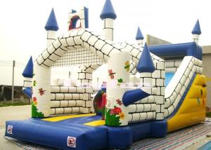China Amusement Inflatable Jumping Castle / Inflatable Jumping Bouncer PVC Tarpaulin on sale