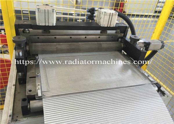 3003 Foil Radiator Fin Machine For 45mm Height With Stable Performance