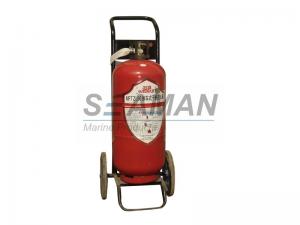  Wheel Marine Fire Extinguisher Trolly Dry Powder / CO2 Fire Extinguisher Manufactures