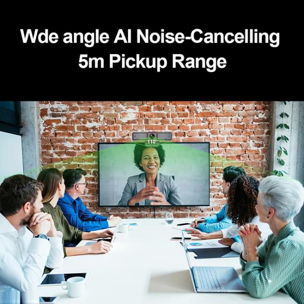 110 Degrees Wide Angle HD Webcam 4K With Microphone AI Function