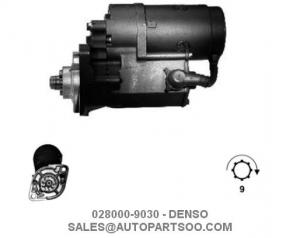  028000-9030 228000-0691 - DENSO Starter Motor 12V 2KW 9T MOTORES DE ARRANQUE Manufactures